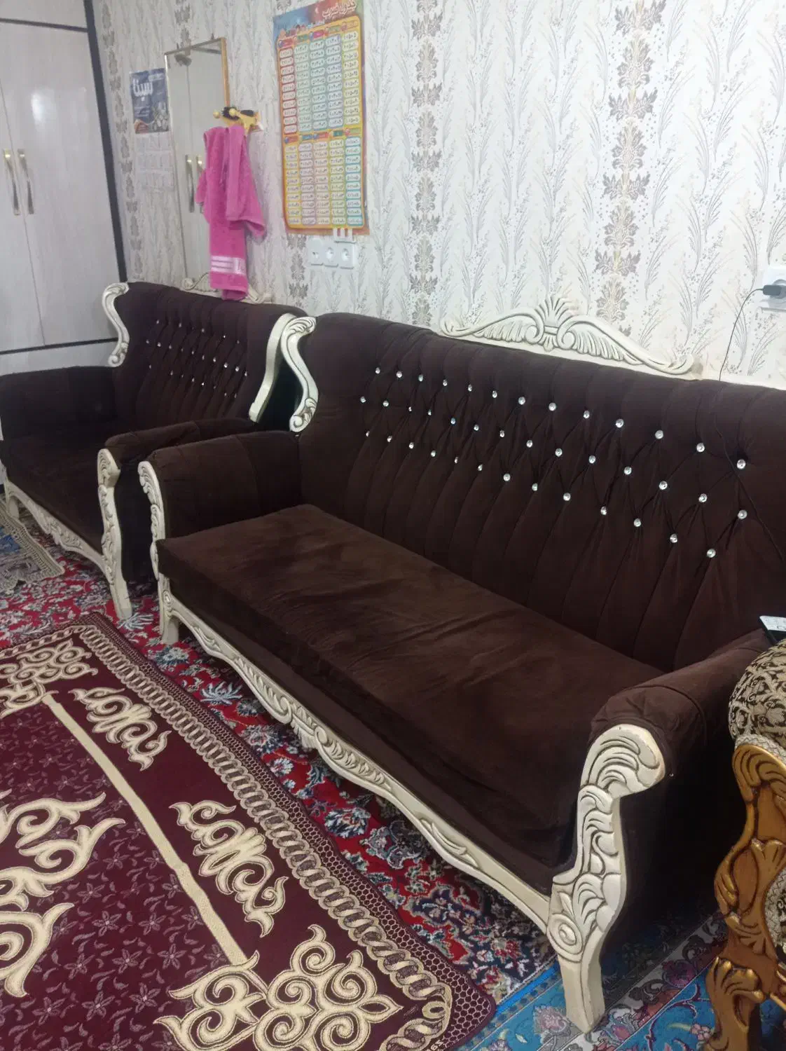 مبل هفت نفره راحتی|مبلمان خانگی و میز عسلی|دلند, |دیوار