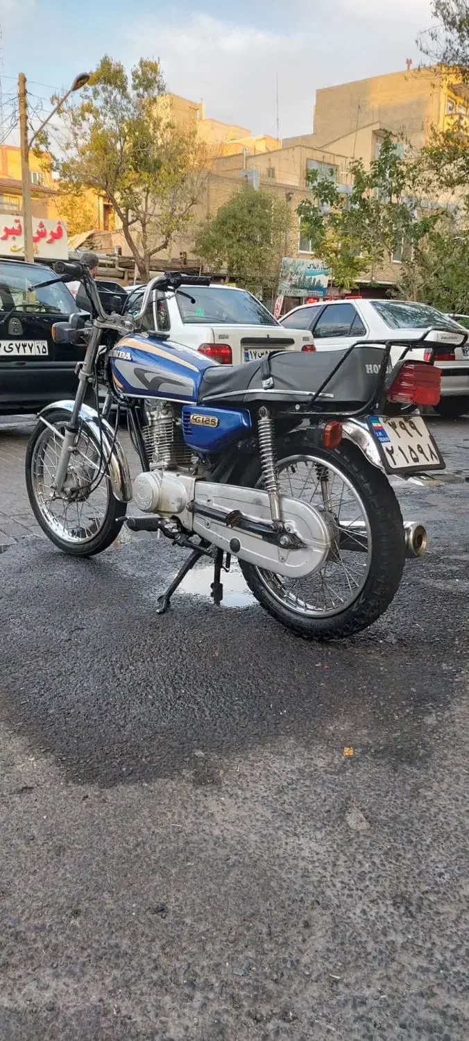 هندا ۱۲۵ درحد مدل۹۴|موتورسیکلت|تبریز, |دیوار