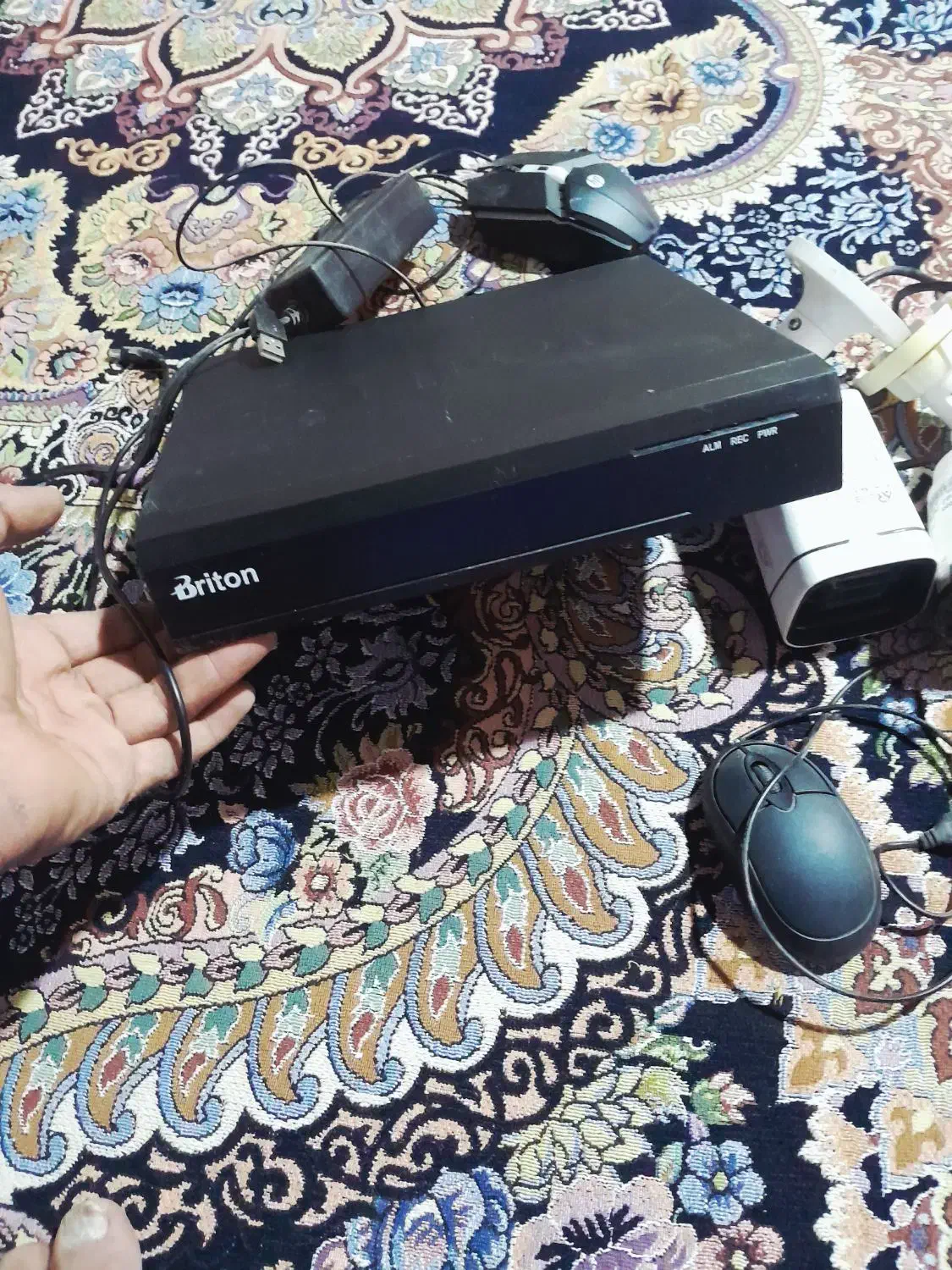 دوربین|دوربین مداربسته|خاش, |دیوار