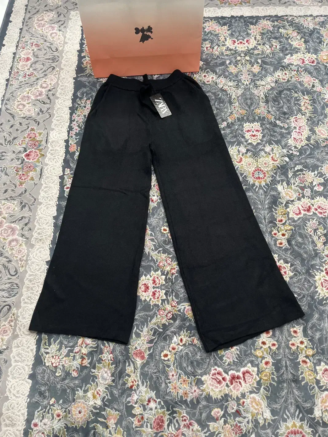 شلوار مدل واید لگ جنس بافت ضخیم  زارا|لباس|تهران, سجاد|دیوار