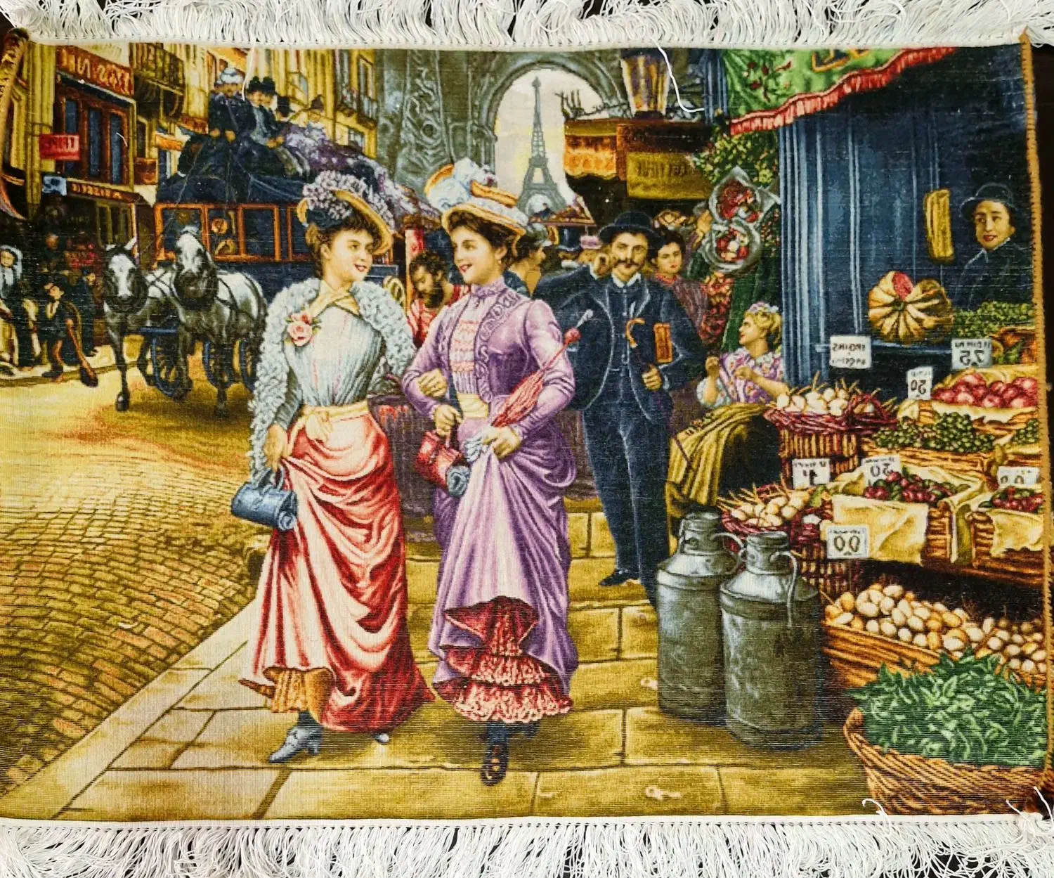 تابلو فرش دستباف طرح شانزالیزه|تابلو فرش|ارومیه, |دیوار