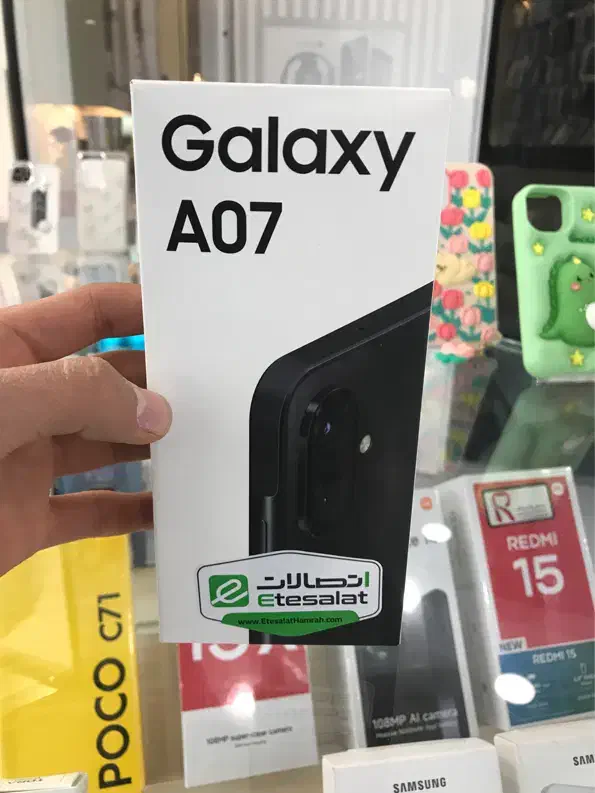سامسونگ A07 اکبند با گارانتی شرکتی|موبایل|مشهد, گلشور|دیوار