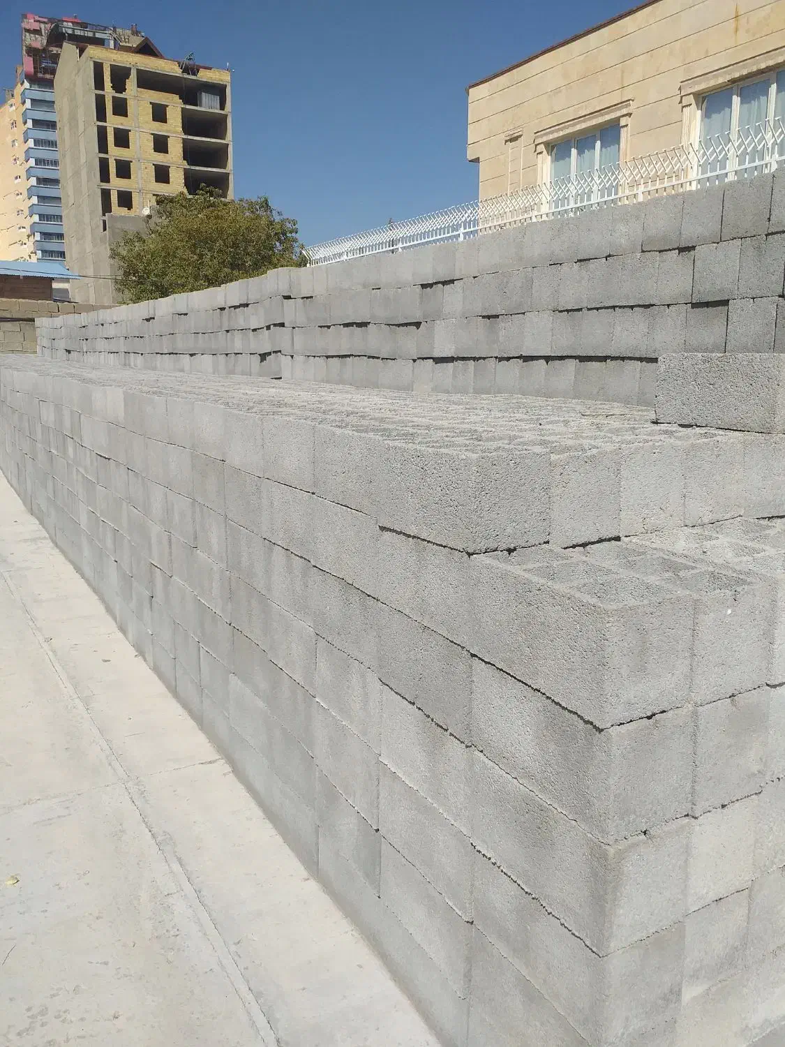 بلوک دیواری سنگین 20×20×40|مصالح و تجهیزات ساختمان|ارومیه, |دیوار