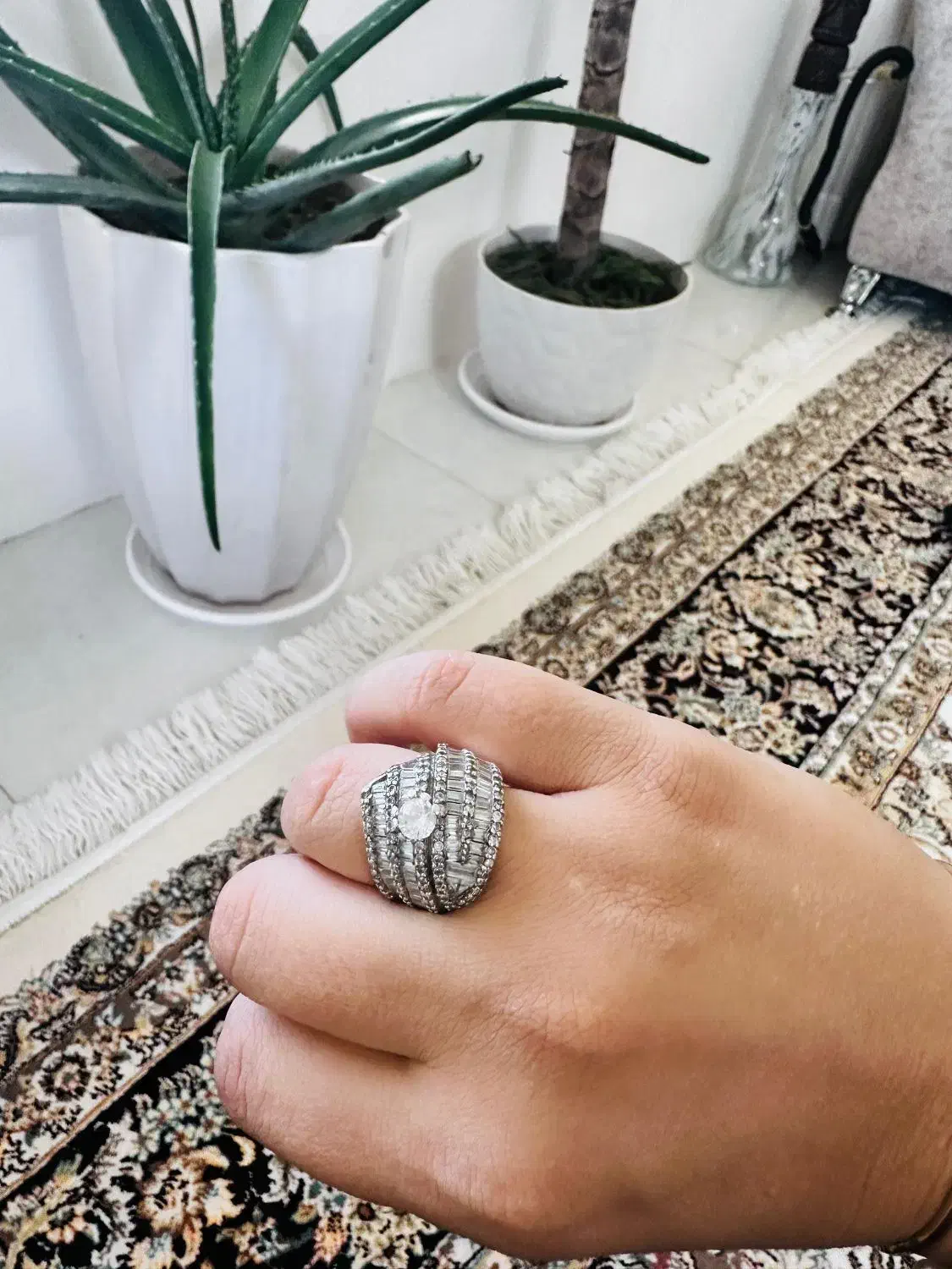 فروش، انگشتر نقره|جواهرات|کاشان, راوند|دیوار