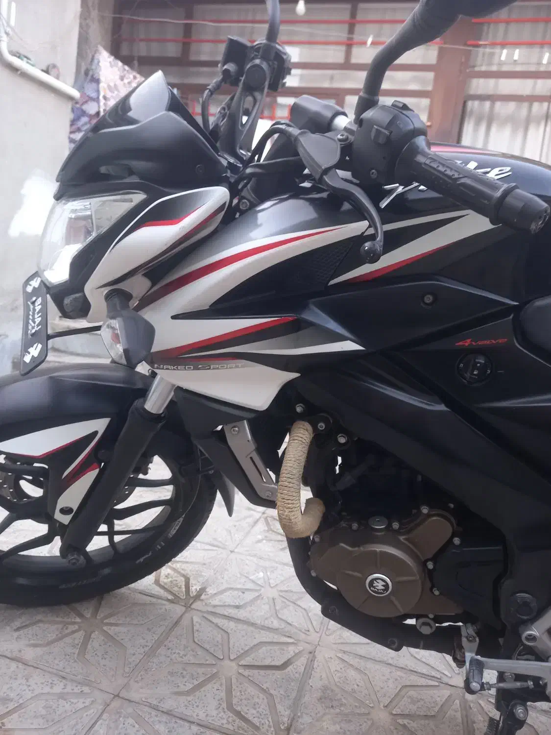 ns 200  مدل  95|موتورسیکلت|ساوه, |دیوار