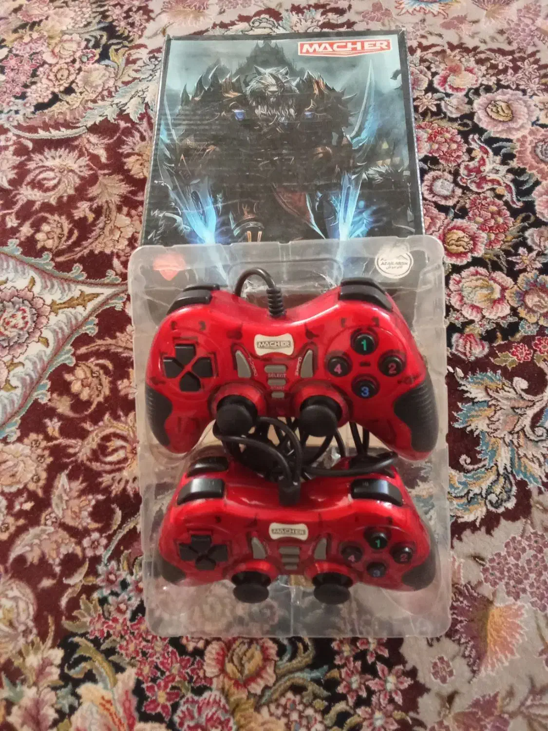 دسته بازی دوبل شوکدار مچر MR-61|کنسول، بازی ویدئویی و آنلاین|زرندیه, |دیوار