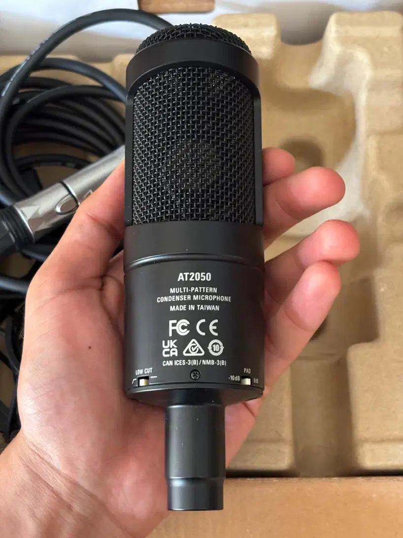 میکروفون Audio-Technica AT2050 مثل نو|صوتی و تصویری|تهران, پونک|دیوار