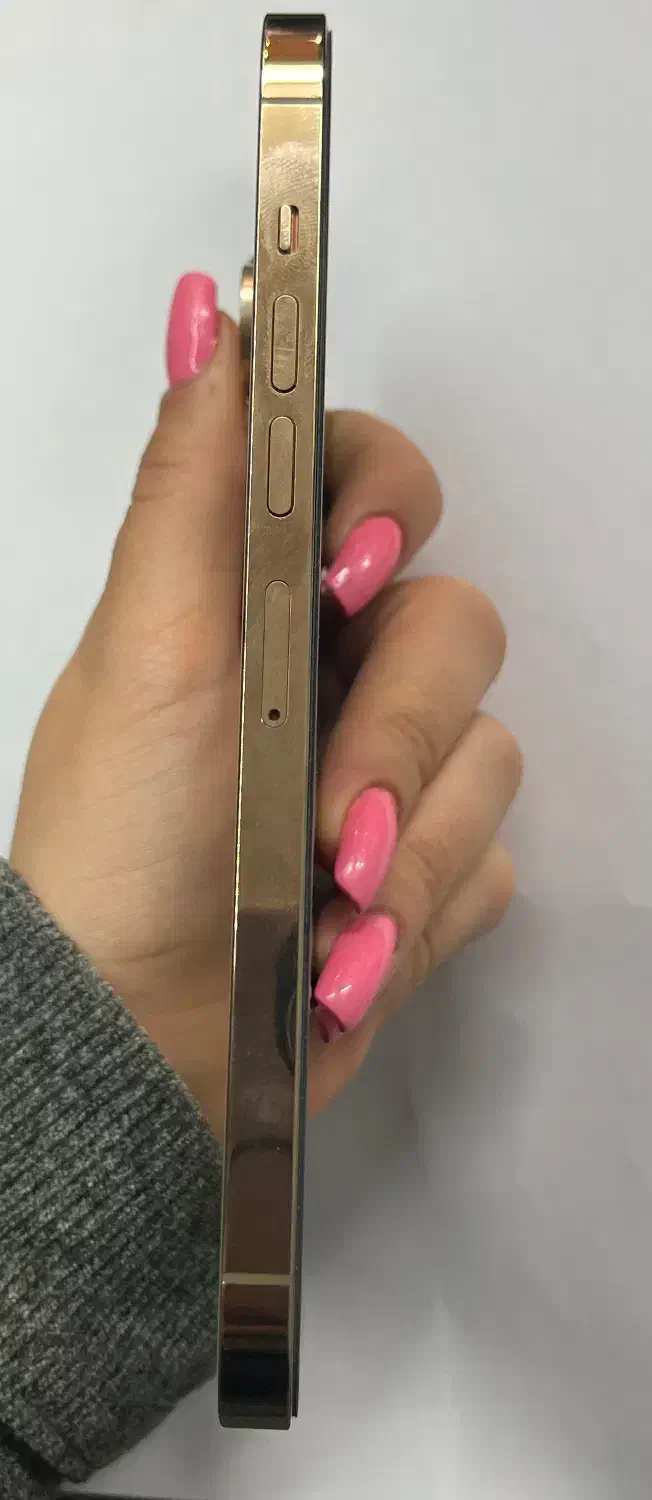 ایفون ۱۳ پرومکس za گلد ۲۵۶ گیگ لاکاغذی|موبایل|اصفهان, سعادت‌آباد|دیوار