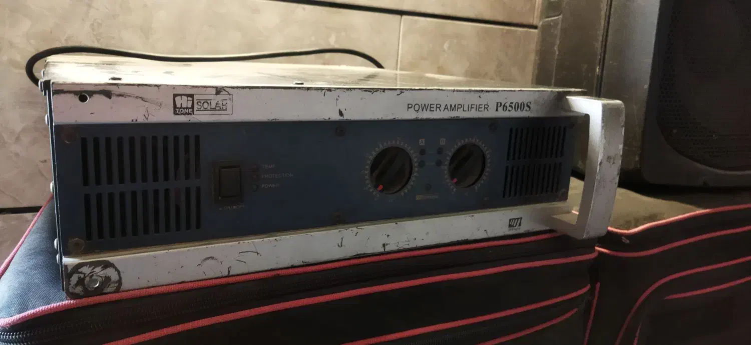 فروش یخچالی پروساند mrx525و پاور یاماها مدل p6500s|سیستم صوتی خانگی|بوشهر, |دیوار
