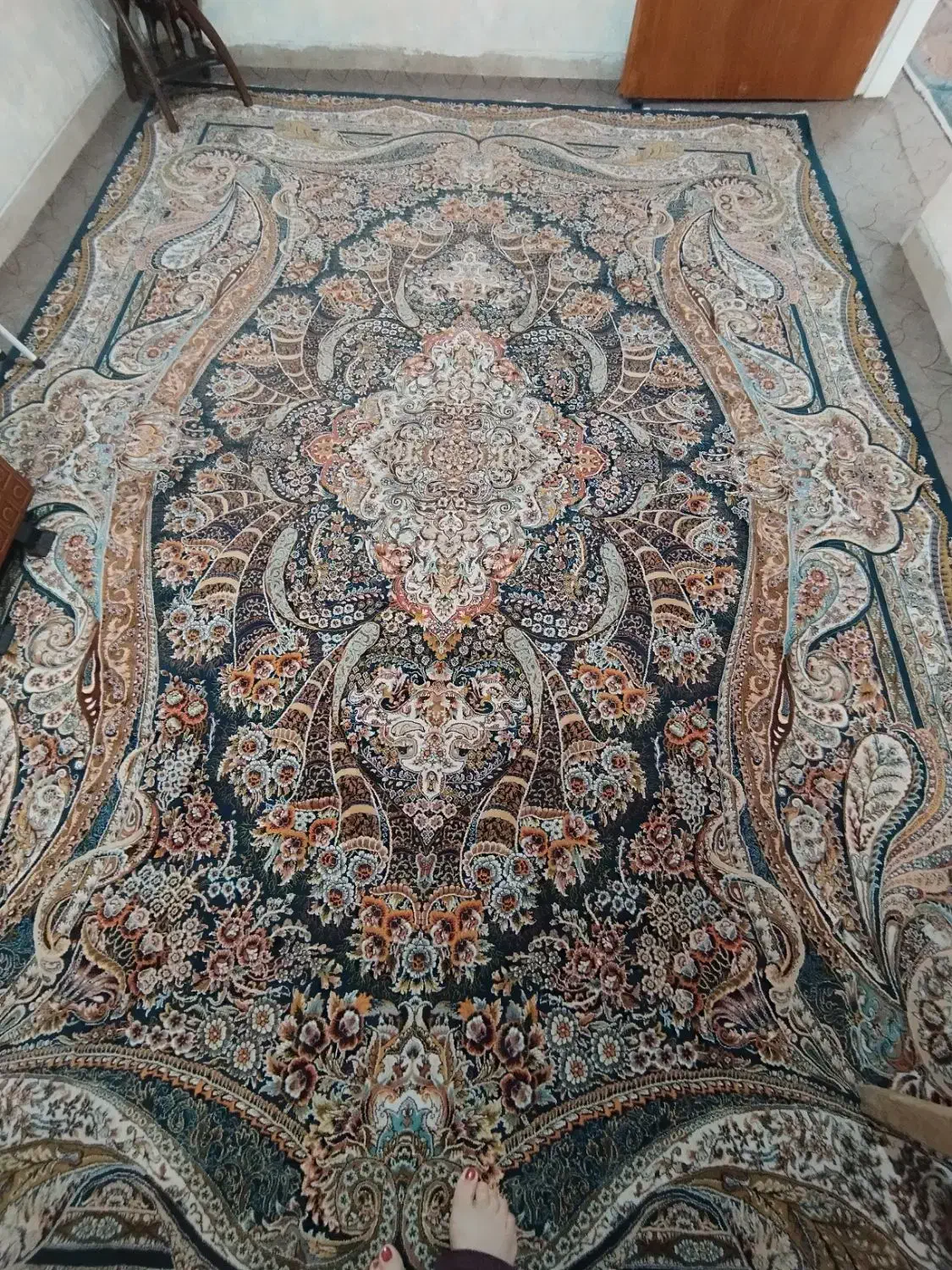 فرش ۹ متری|فرش|همدان, |دیوار