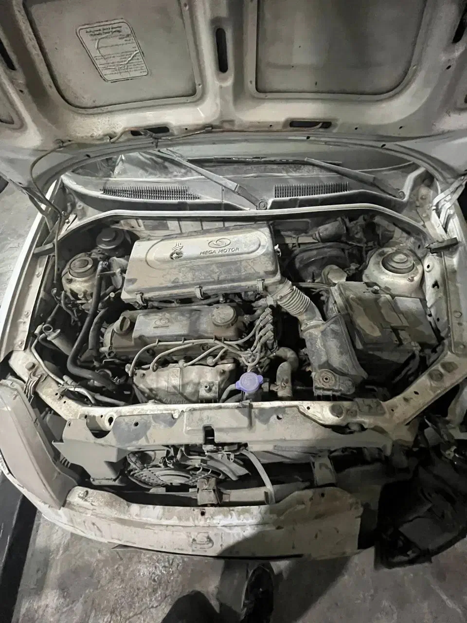 تیبا تصادفی مدل ۹۷ سفید|خودرو سواری و وانت|بابل, |دیوار