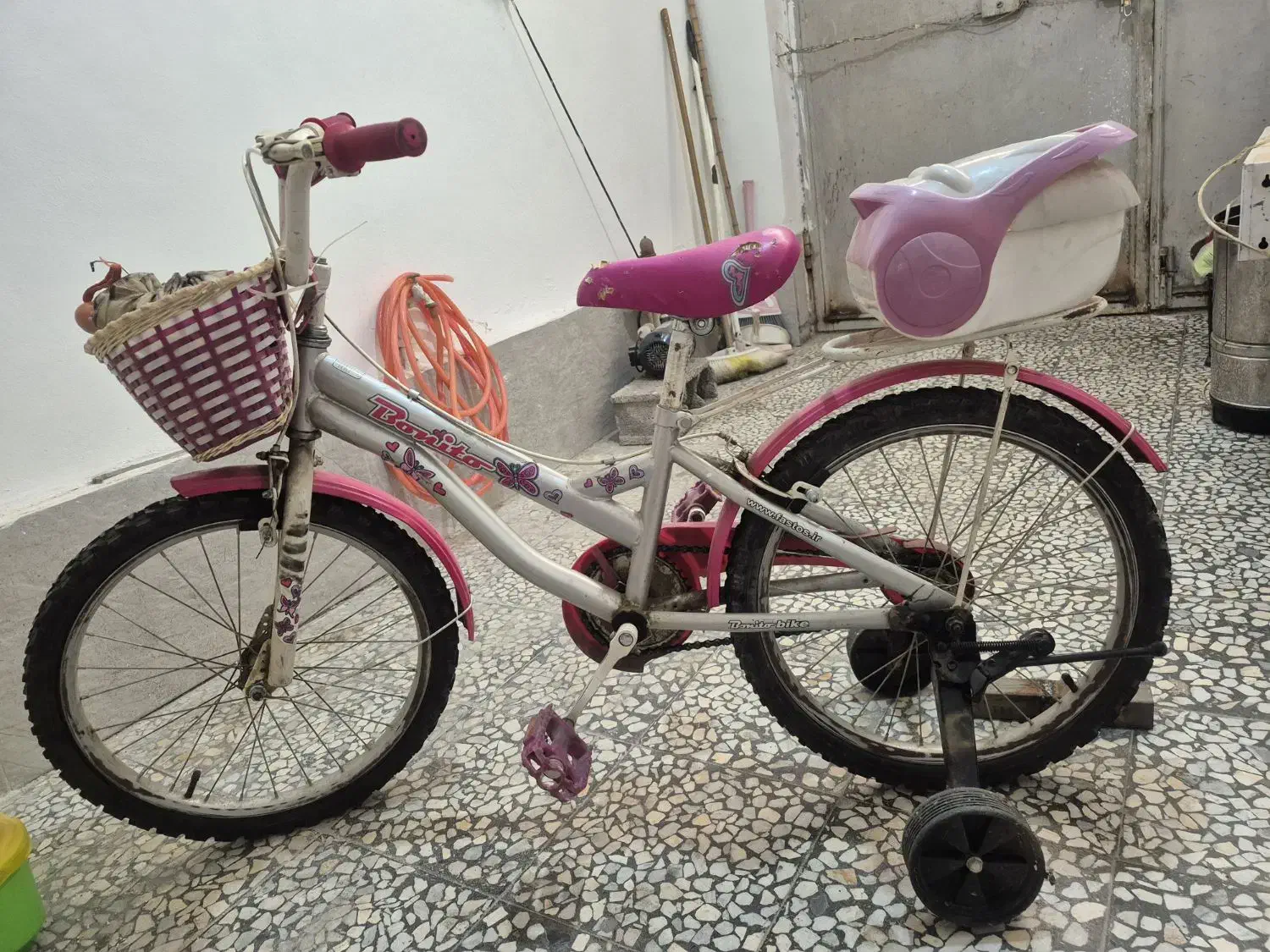 دوچرخه دخترانه سایز ۱۶|دوچرخه، اسکیت، اسکوتر|لاهیجان, کوی آزادگان|دیوار