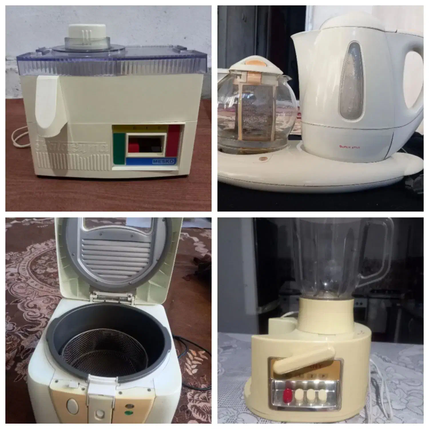 آبمیوه گیر ،مخلوط کن،سرخکن، چای ساز با کتری|خردکن، آسیاب، غذاساز|ساوه, |دیوار