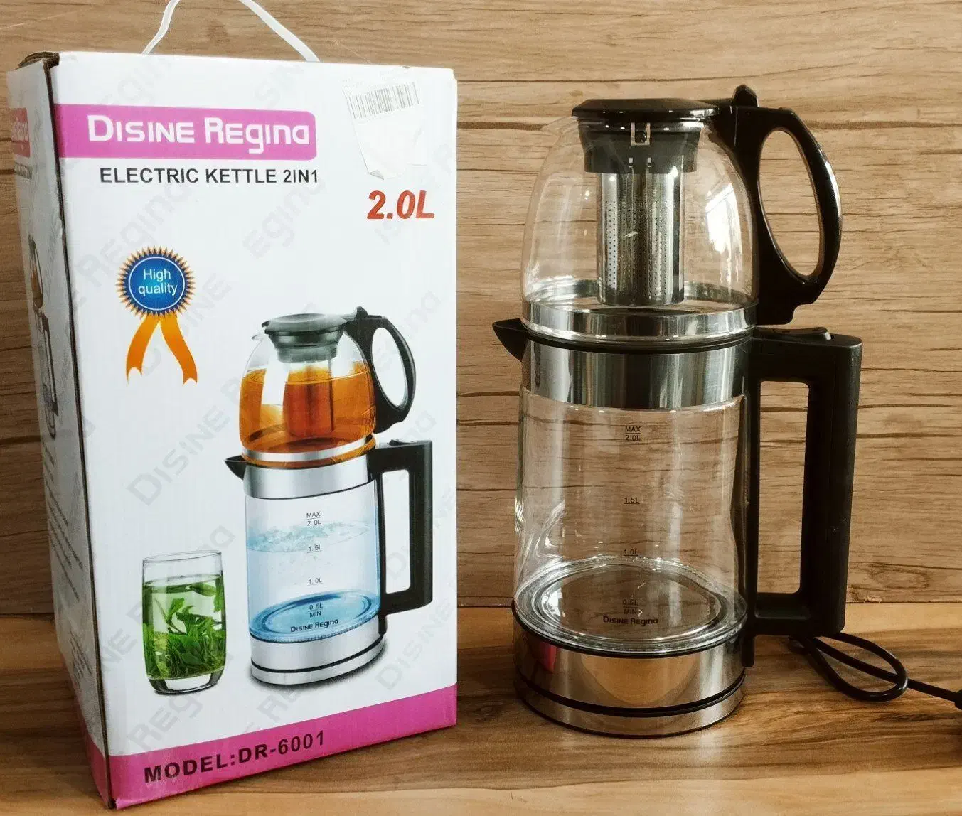 چای‌ساز چای ساز روهمی پیرکس قطع کن دار|سماور، چای‌ساز، قهوه‌ساز|کرمانشاه, |دیوار