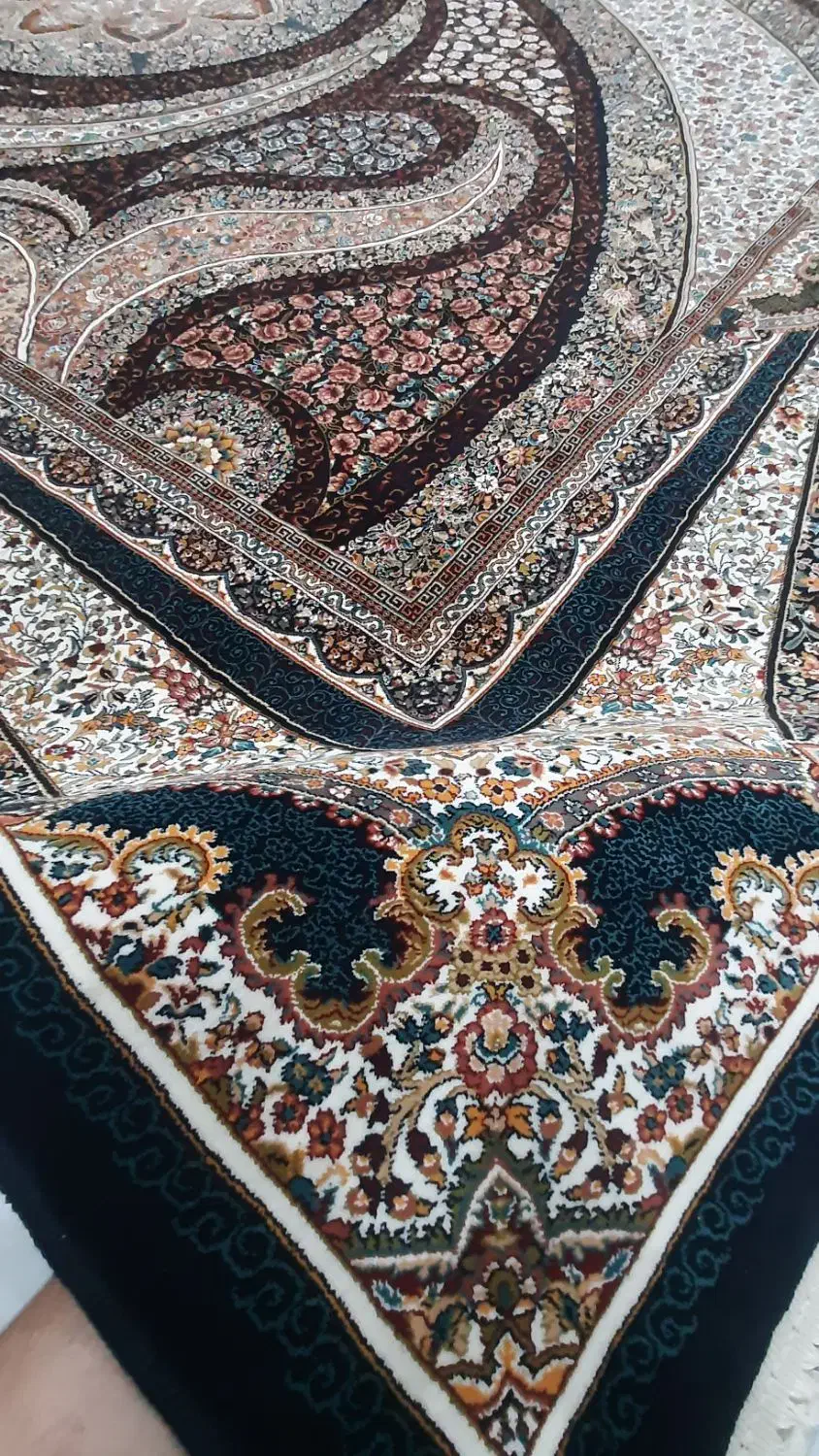 فرش طرح کهکشان 12 متری|فرش|زاهدان, |دیوار