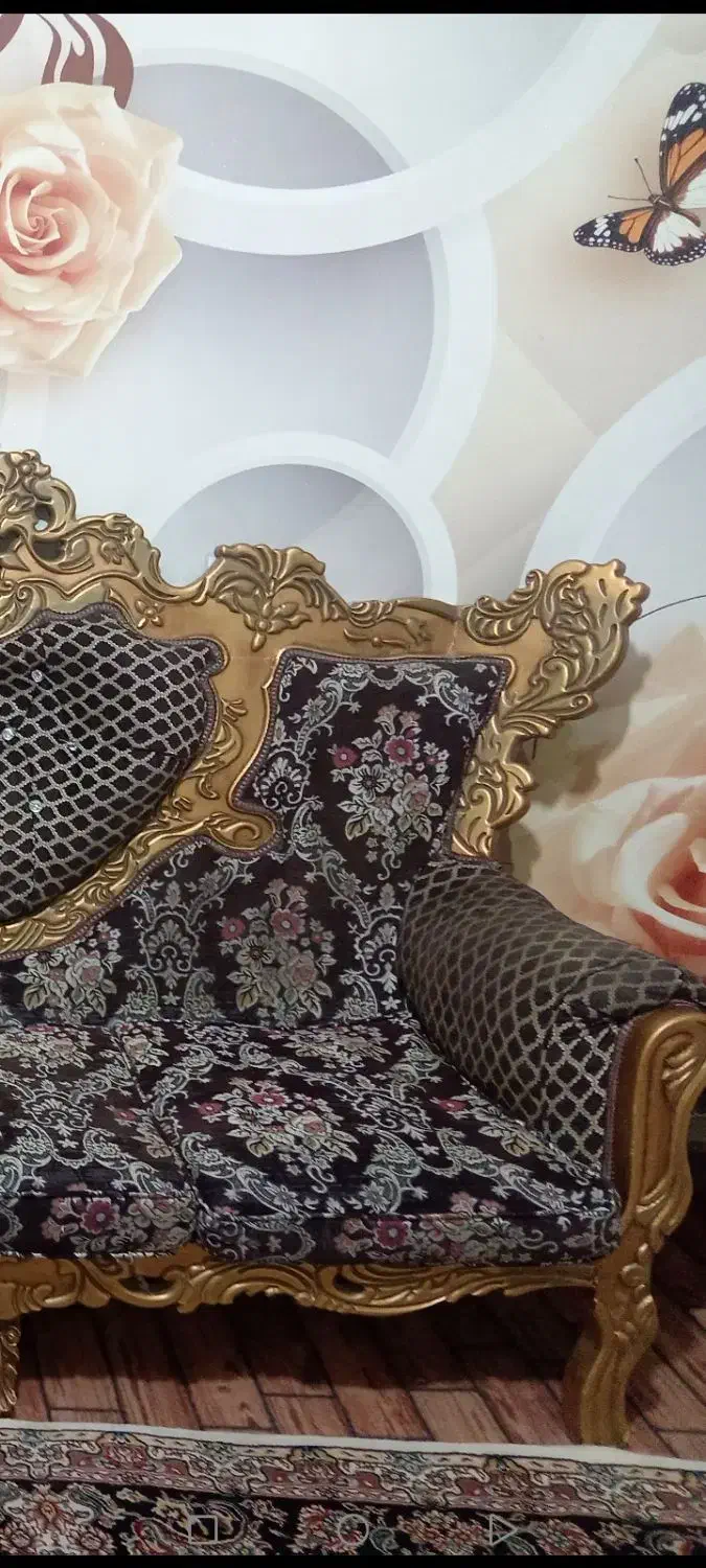 مبل‌سلطنتی|مبلمان خانگی و میز عسلی|بستان آباد, |دیوار