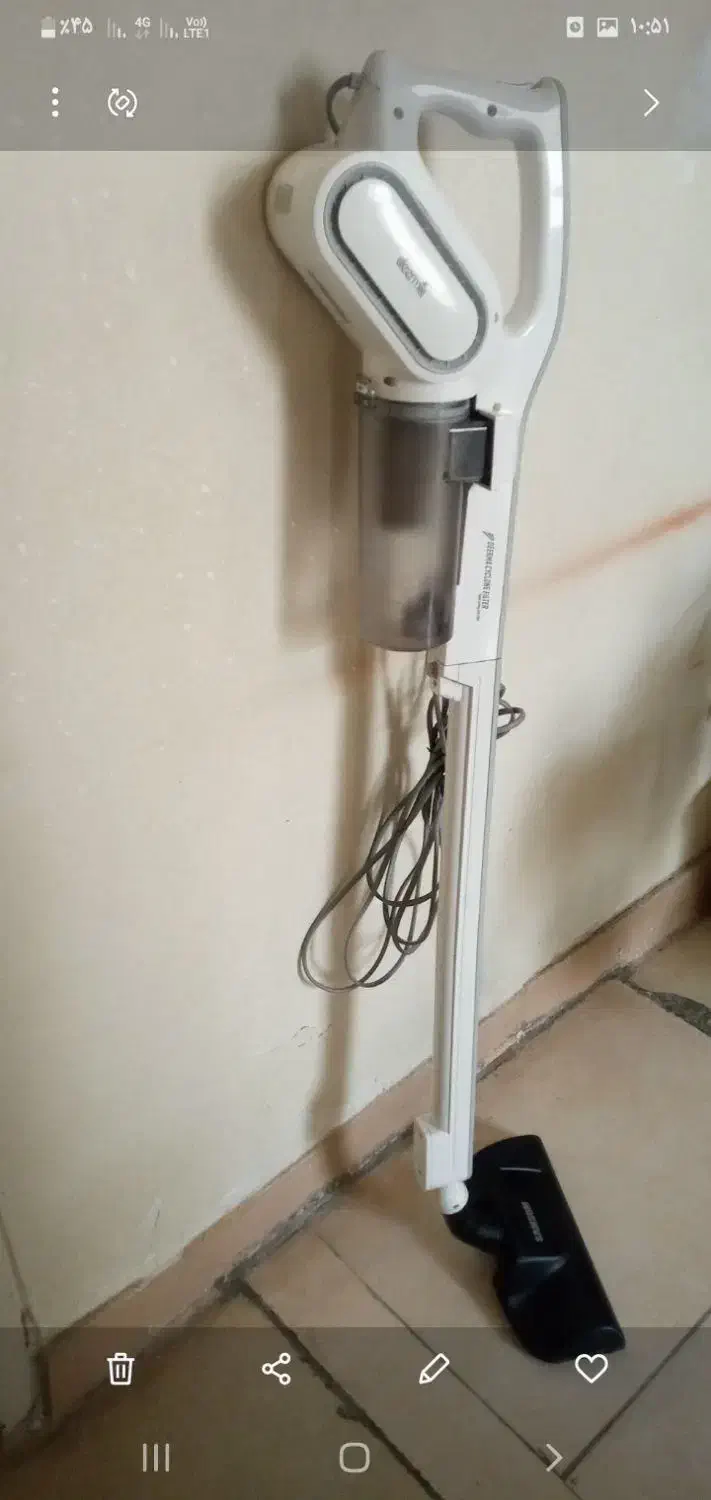 جارو برقی عصایی|جاروبرقی، جارو شارژی، بخارشو|شیراز, میانرود|دیوار