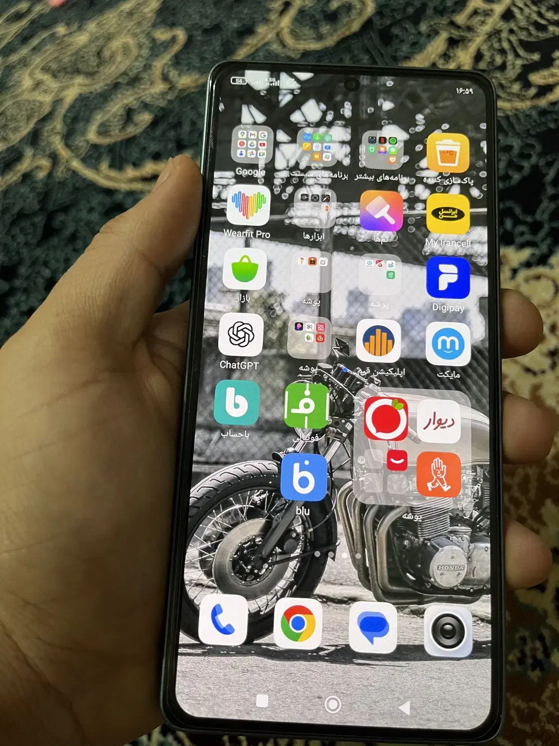 نوت ۱۳ پرو ۵۱۲ رام ۱۲|موبایل|اهواز, کوی پیروزی|دیوار