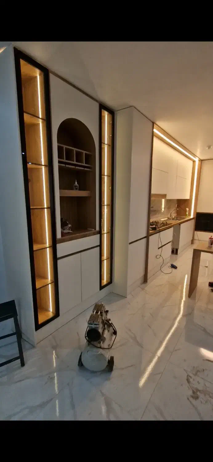 کابینت کمد دیواری تخت کمجا|مصالح و تجهیزات ساختمان|ساوه, |دیوار