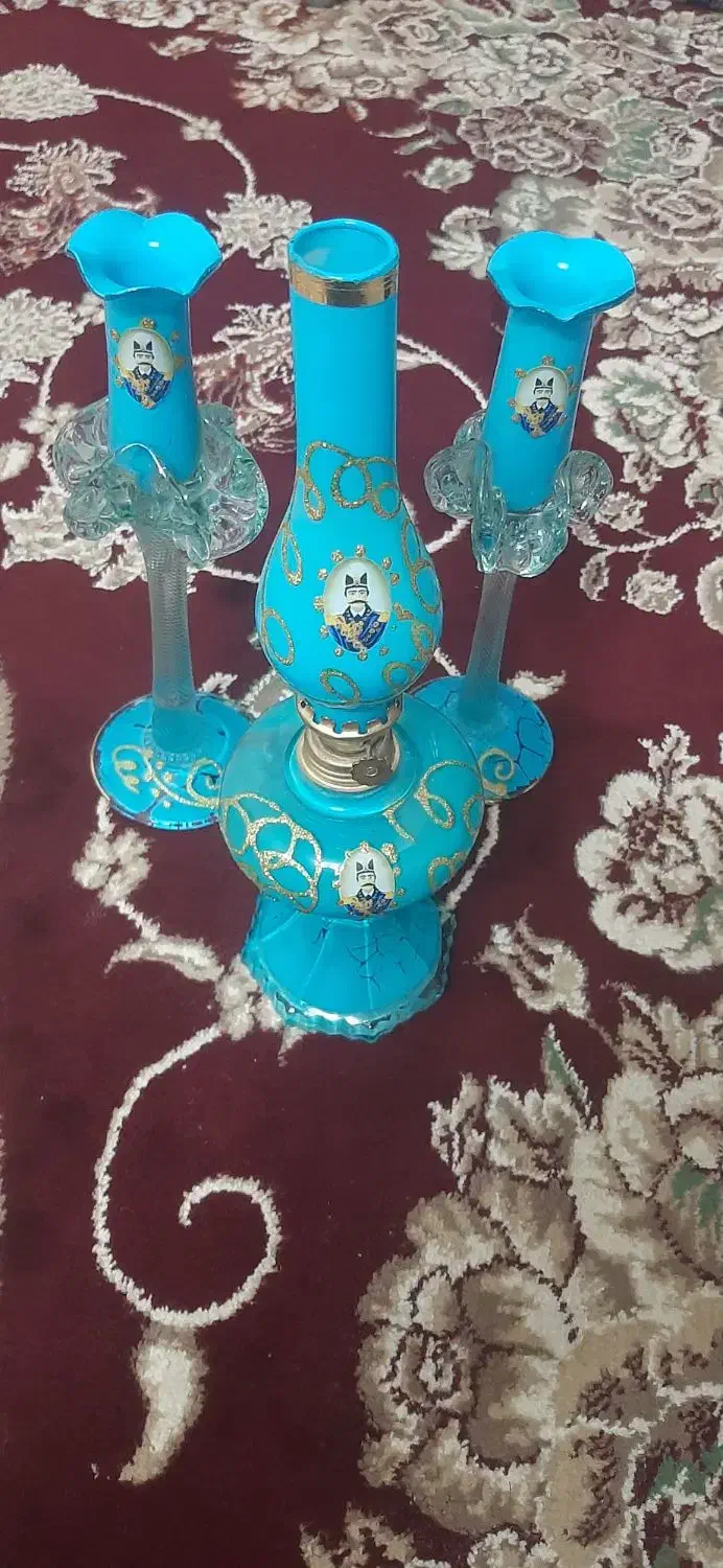 چراغ نفتی|کلکسیون اشیاء عتیقه|تربت‌حیدریه, آغوی|دیوار