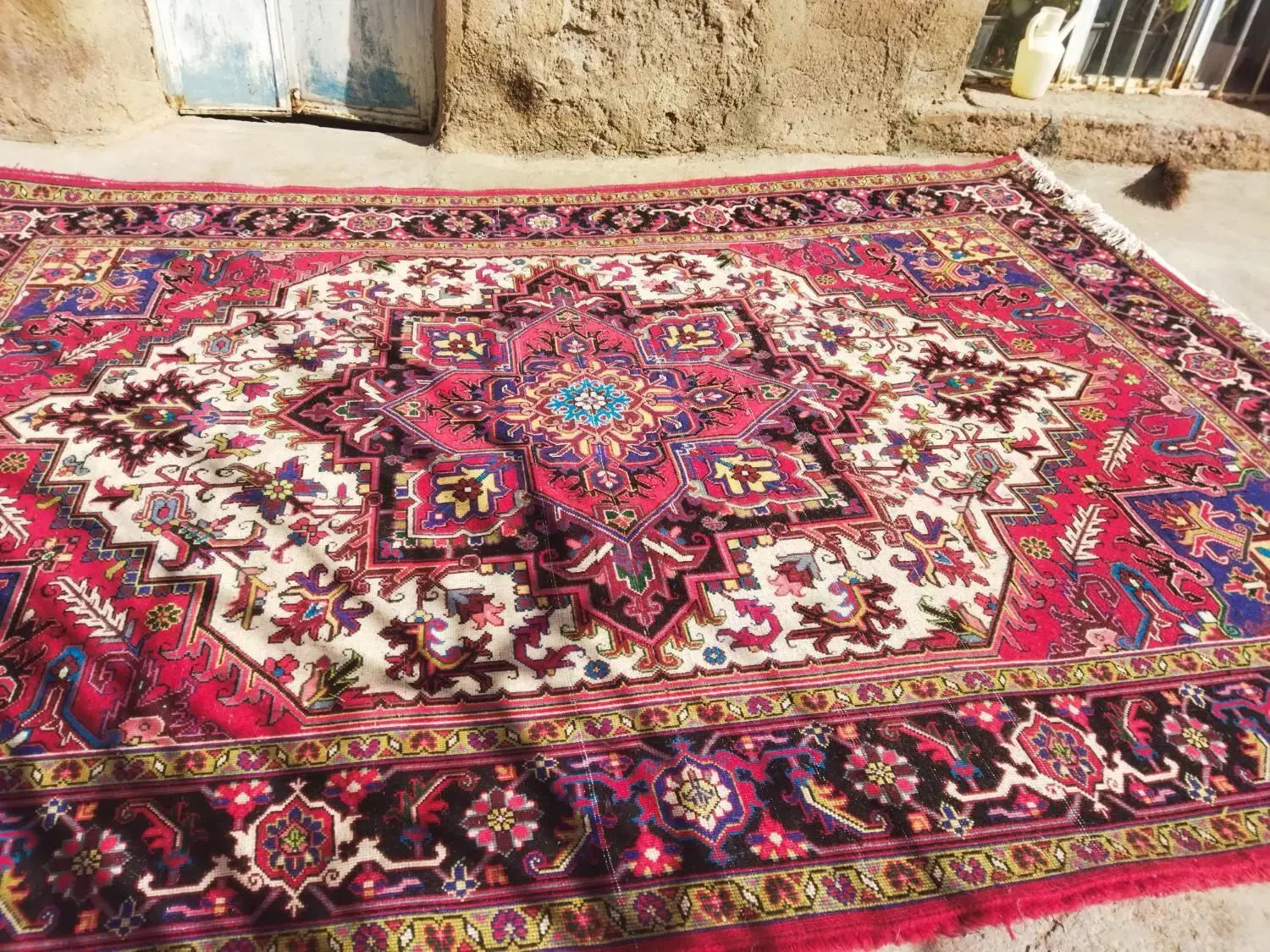 فرش هریس تاجری 9متری|فرش|خواجه, |دیوار