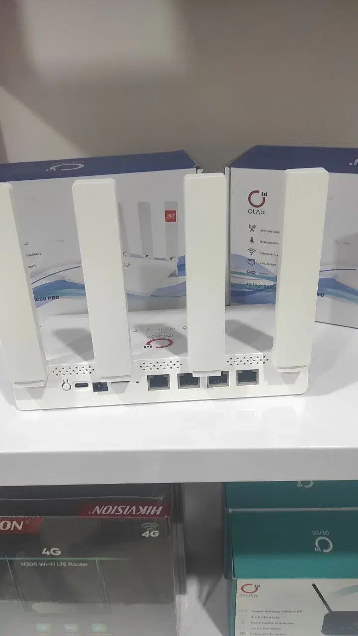 مودم سیمکارتخورOlax 4Gچهار پورت جهت دوربین و ماینر|مودم و تجهیزات شبکه|بوکان, |دیوار