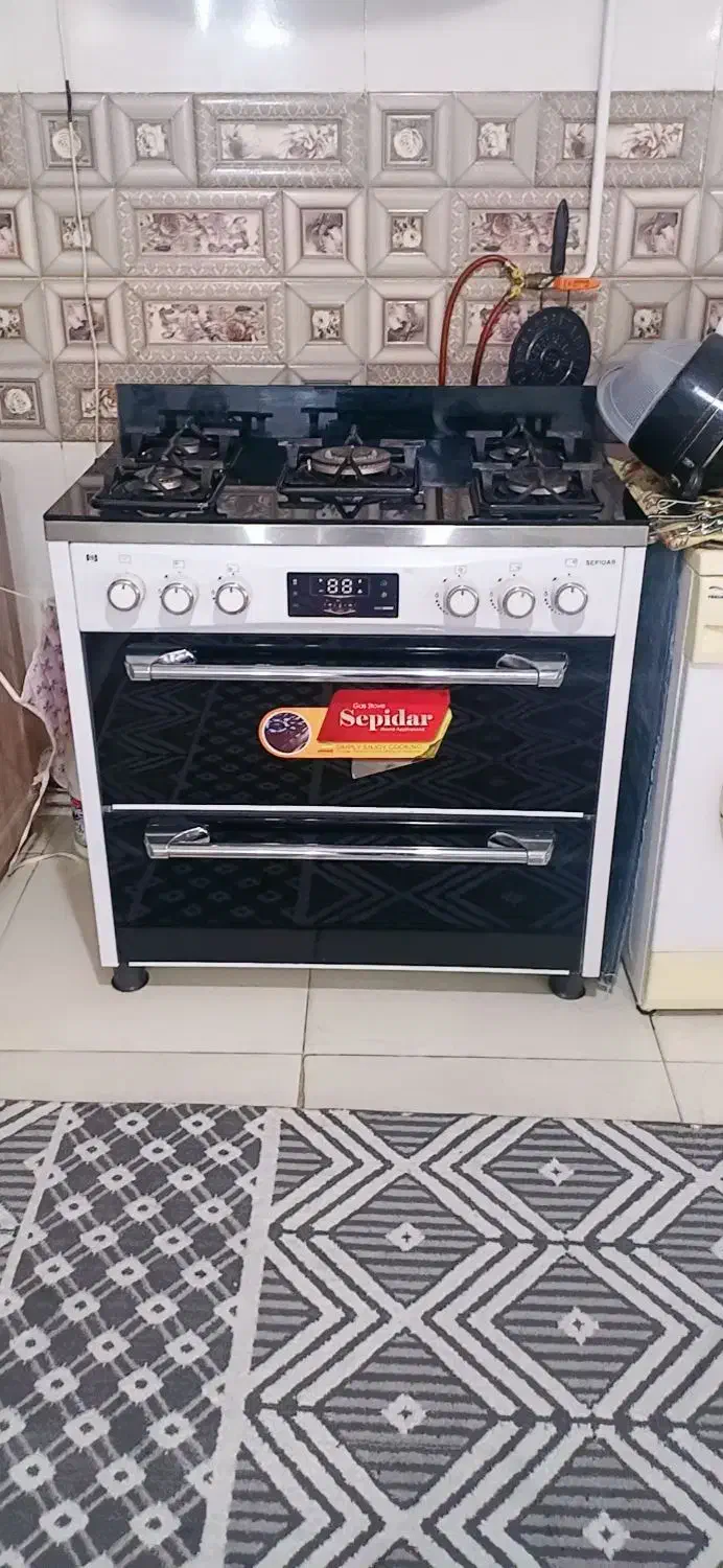 گاز طرح فر در حد نو|اجاق گاز و لوازم برقی پخت‌وپز|پلدختر, |دیوار