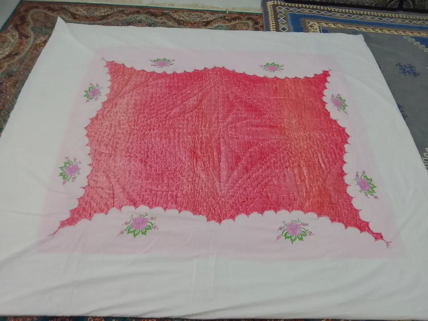 لحاف عروس|رختخواب، بالش، پتو|ساوه, |دیوار