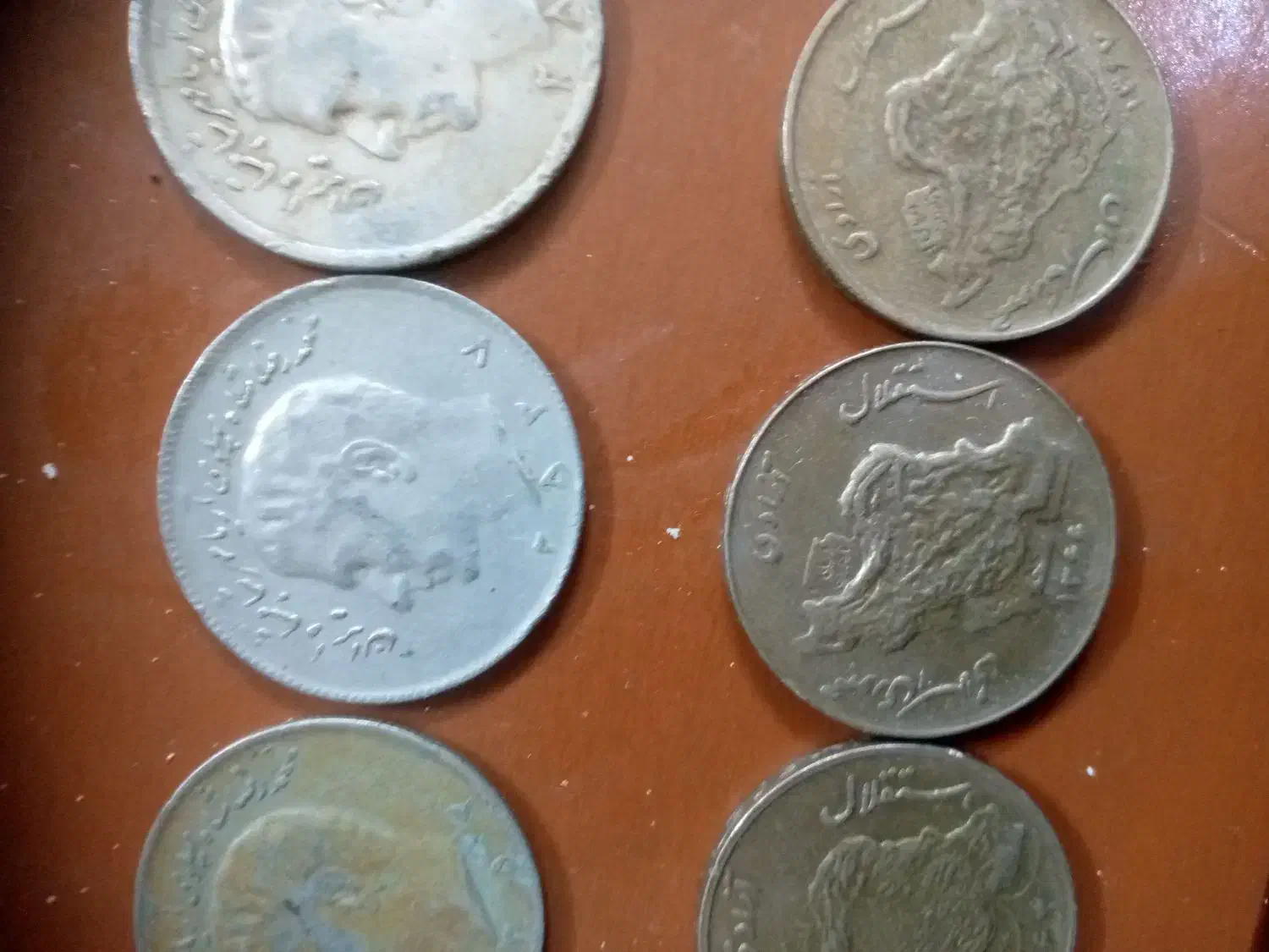 تعدادی سکه شاهی و اسلامی|کلکسیون سکه، تمبر، اسکناس|لاهیجان, لیالستان|دیوار