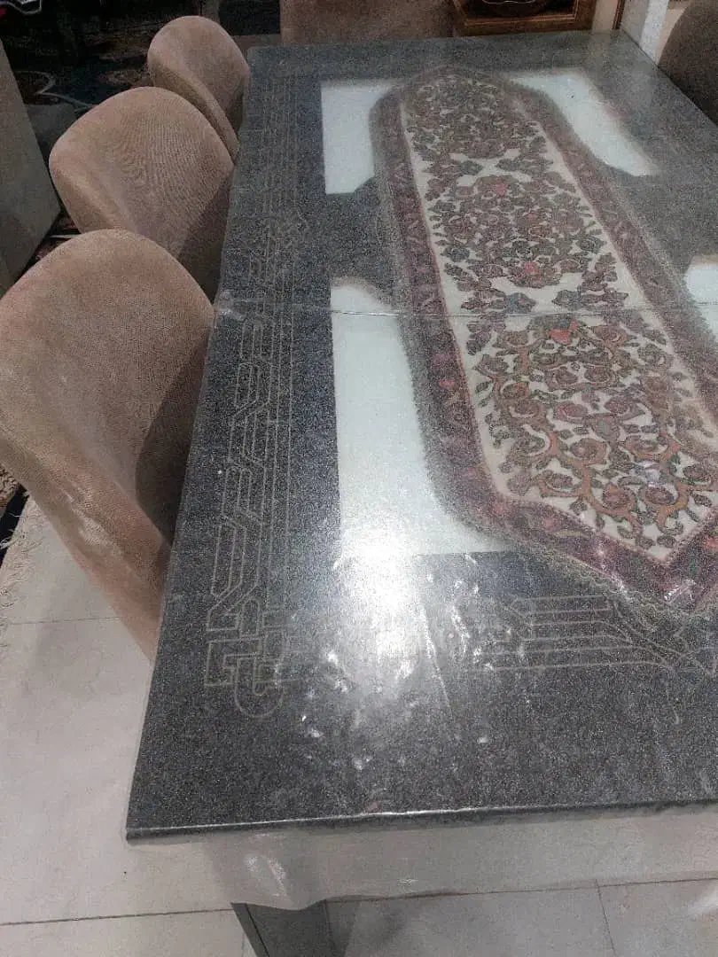 میز ناهارخوری ۸ نفره|میز و صندلی غذاخوری|زرند, |دیوار