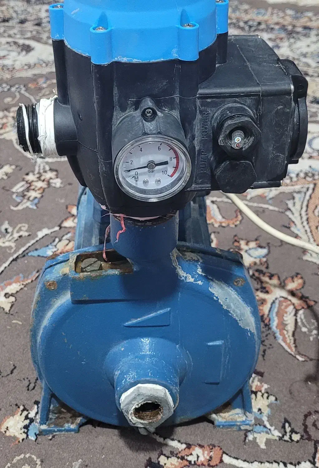 پمپ آب 1 اینچ بشقابی مدل آیمر به همراه اتوماتیک|مصالح و تجهیزات ساختمان|برازجان, |دیوار