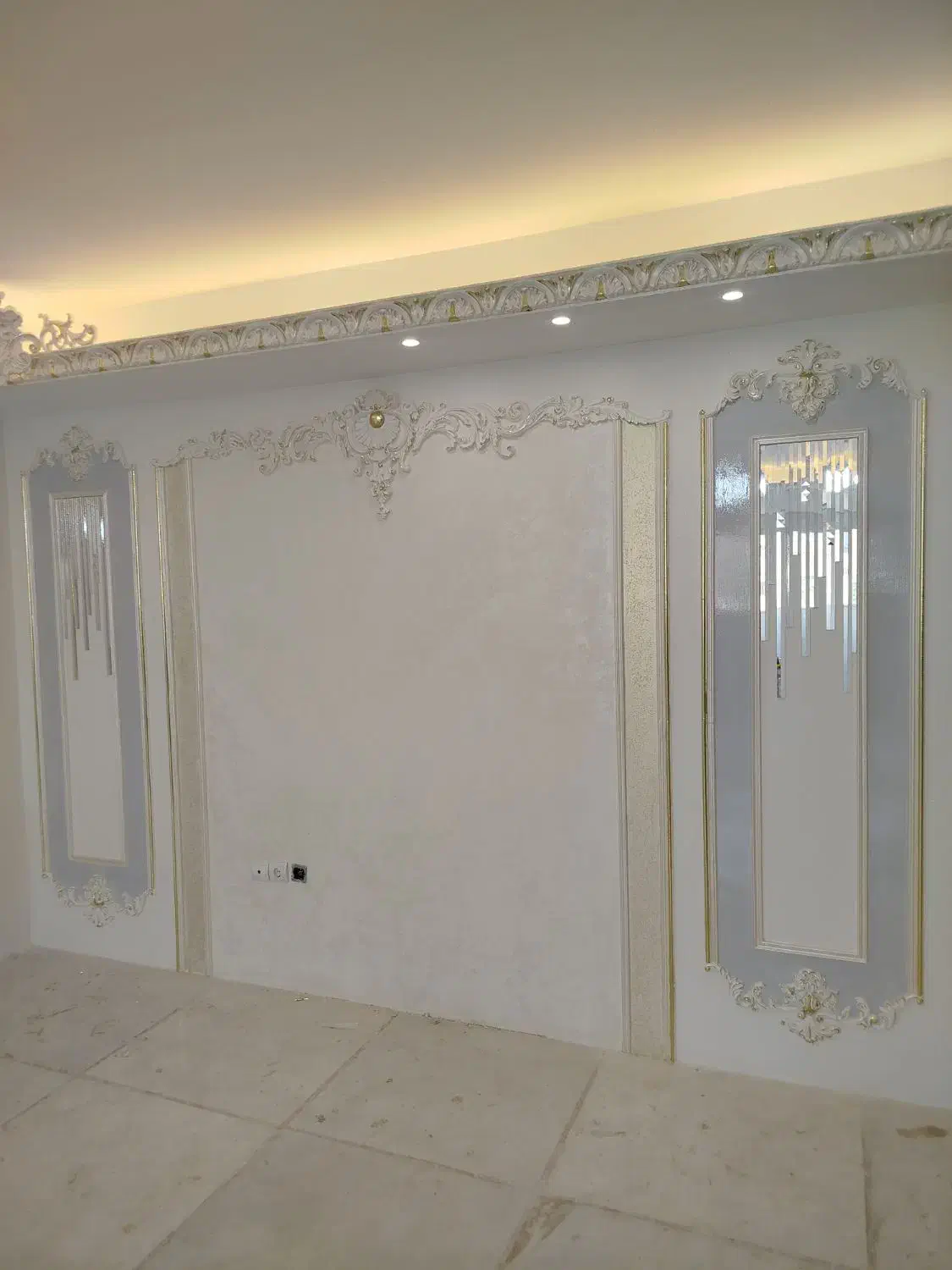 گچبری پیش ساخته گچکاری تولیدی|مصالح و تجهیزات ساختمان|تبریز, |دیوار