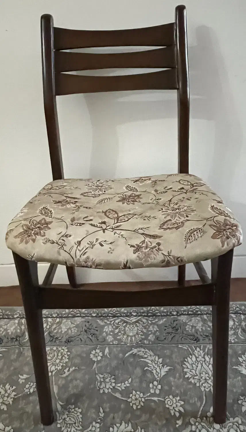 ۶تاصندلی چوبی|صندلی و نیمکت|قزوین, |دیوار