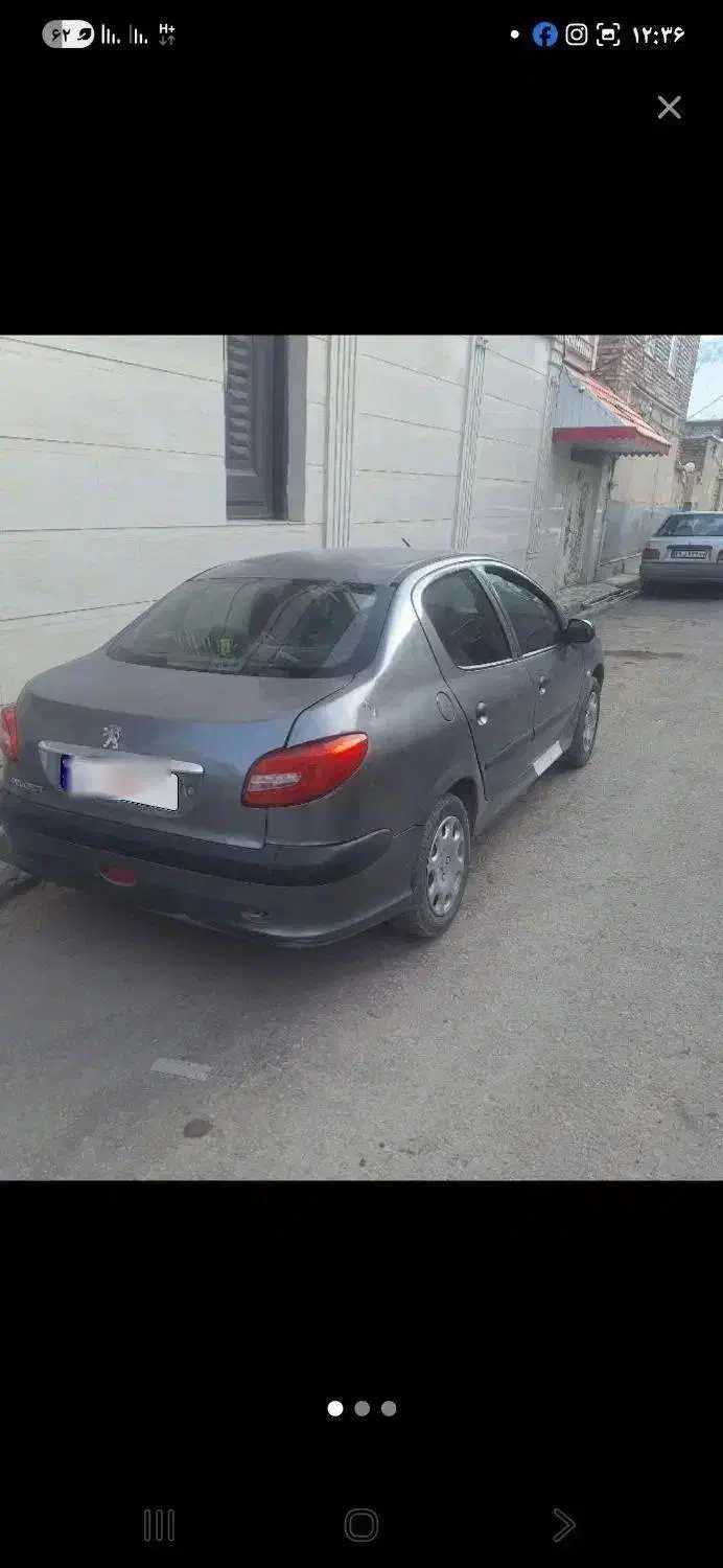 206 sd tu5 v8 مدل ۸۶|خودرو سواری و وانت|ماکو, |دیوار