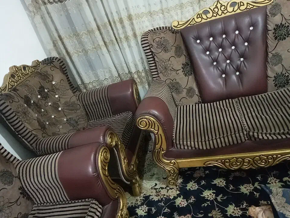 مبل ۷ نفره|مبلمان خانگی و میز عسلی|نهاوند, |دیوار