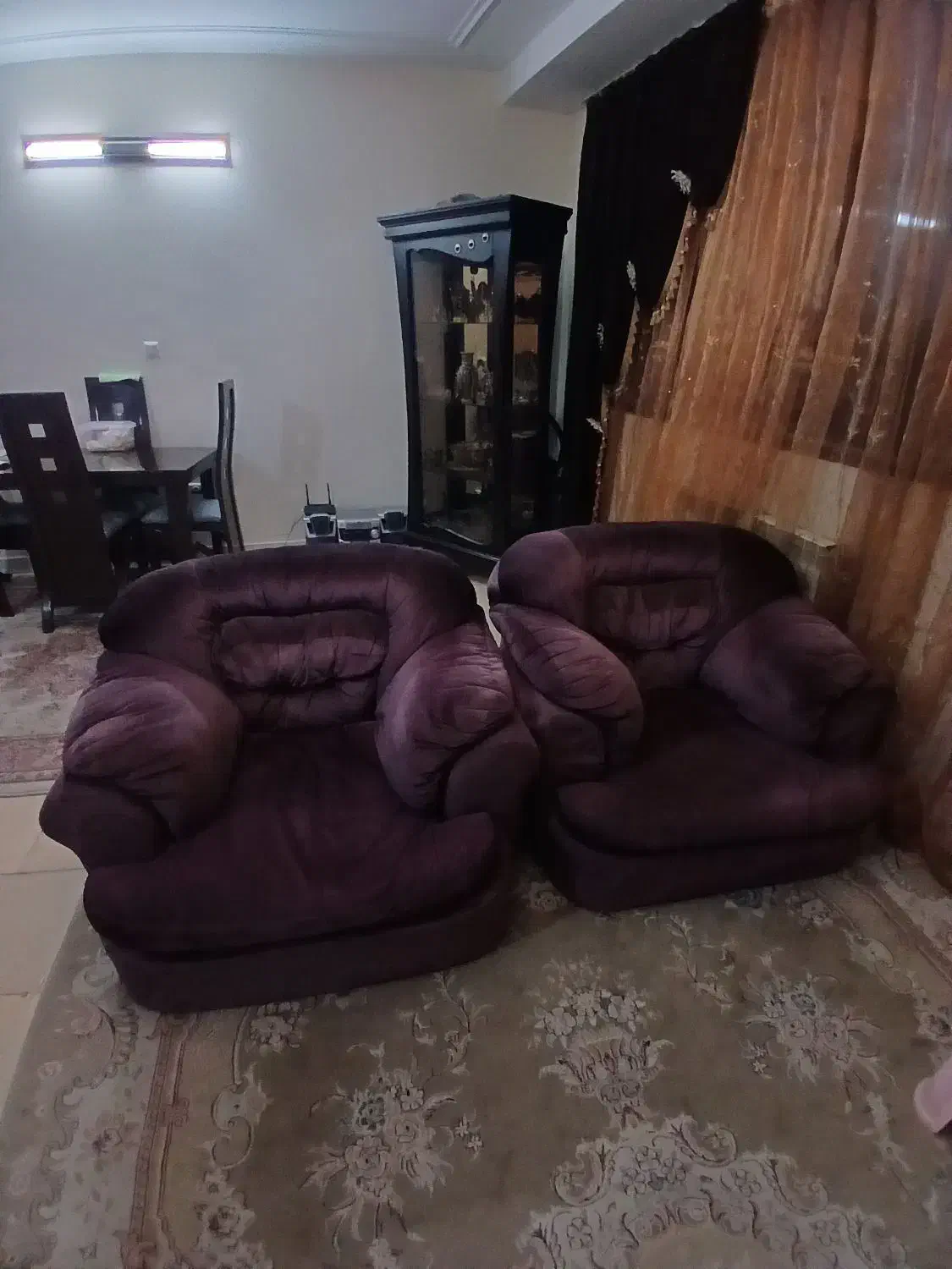 فرش کرم گردویی۹ و۶ متری|فرش|کرج, حصارک بالا|دیوار