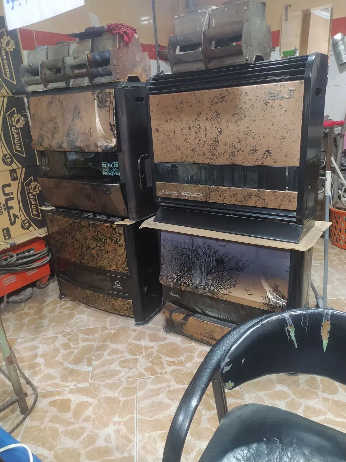 انواع بخاری به صورت عمده و تکی|بخاری، هیتر، شومینه|پاکدشت, پاکدشت (مامازند)|دیوار