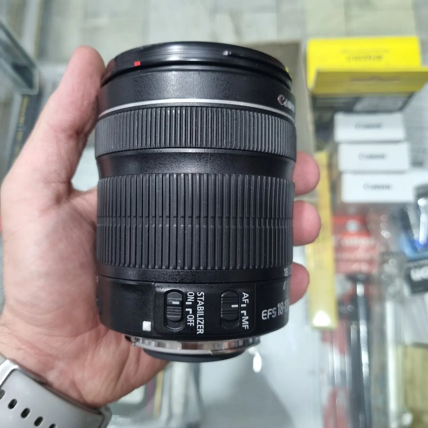 Canon 18-135 stm|دوربین عکاسی و فیلمبرداری|تهران, چوب تراش|دیوار