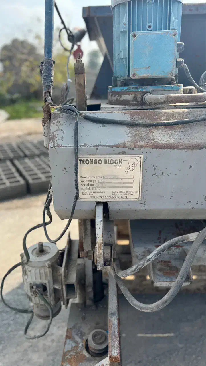 دستگاه بلوک زنی تکنوبلوک|ماشین‌آلات صنعتی|رشت, حومه رشت|دیوار