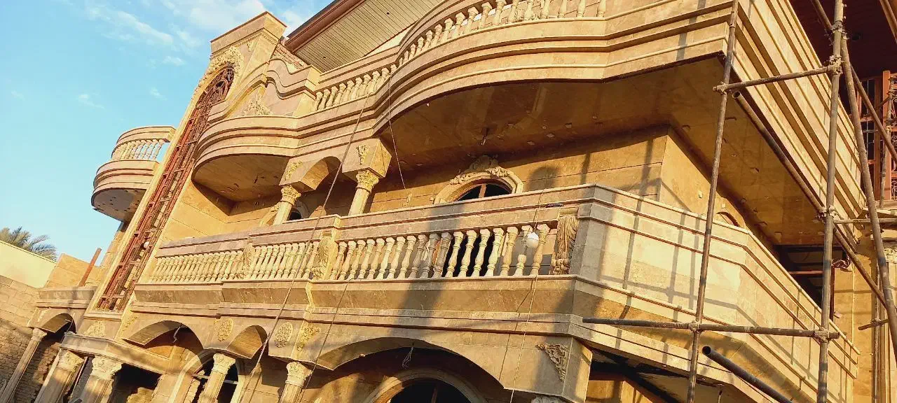 سنگ و سرامیک کاری نما رومی و داخلی|خدمات پیشه و مهارت|کنارک, |دیوار