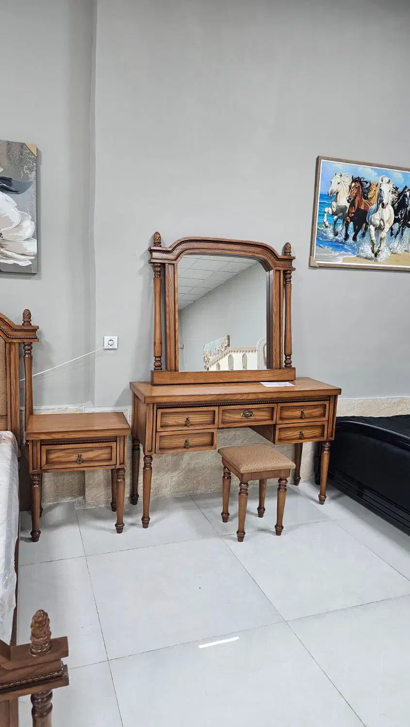 سرویس خواب مدل بلوط|تخت و سرویس خواب|اسفراین, |دیوار