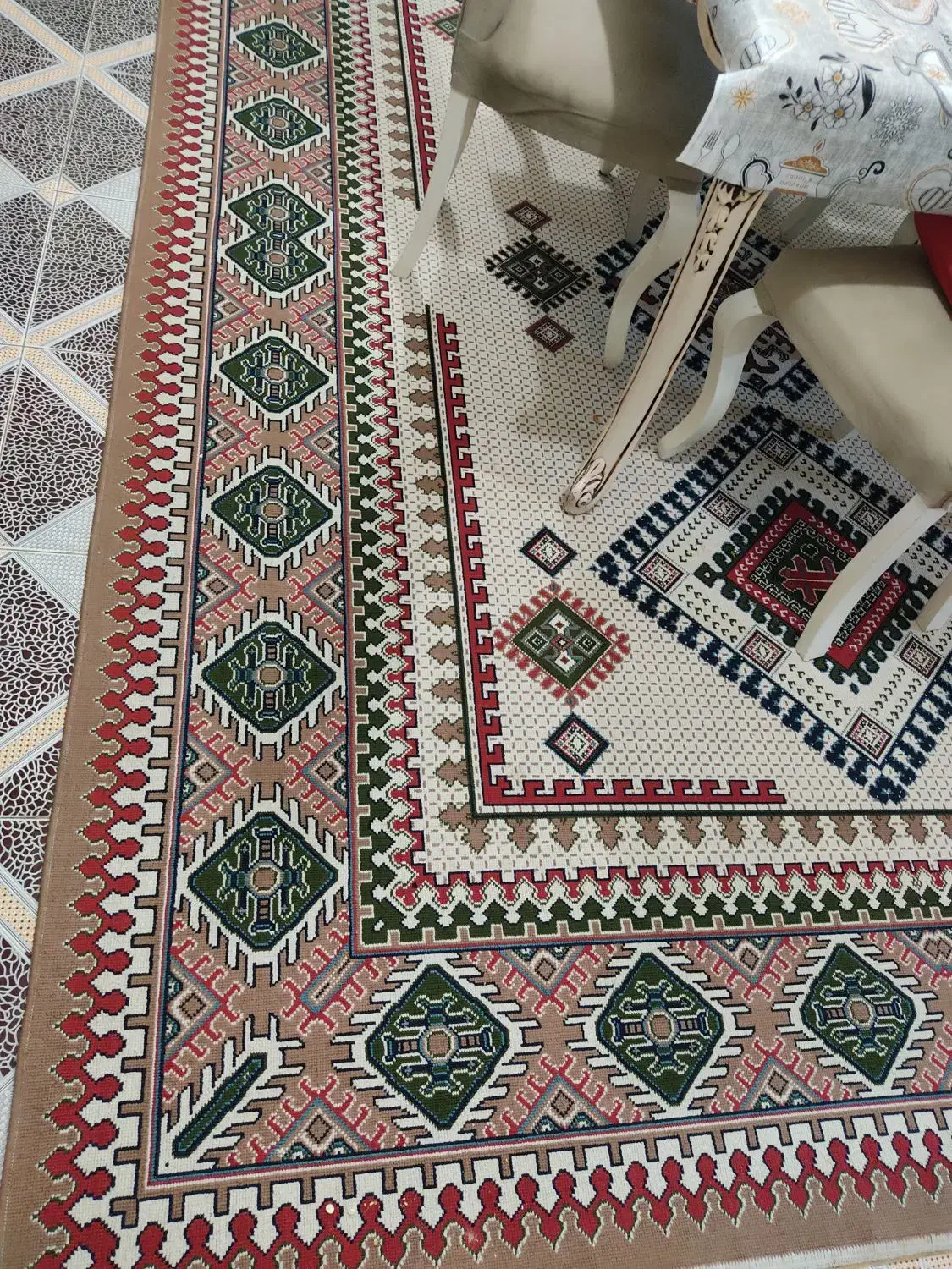 گلیم فرش|گلیم، جاجیم، گبه|خرمشهر, |دیوار