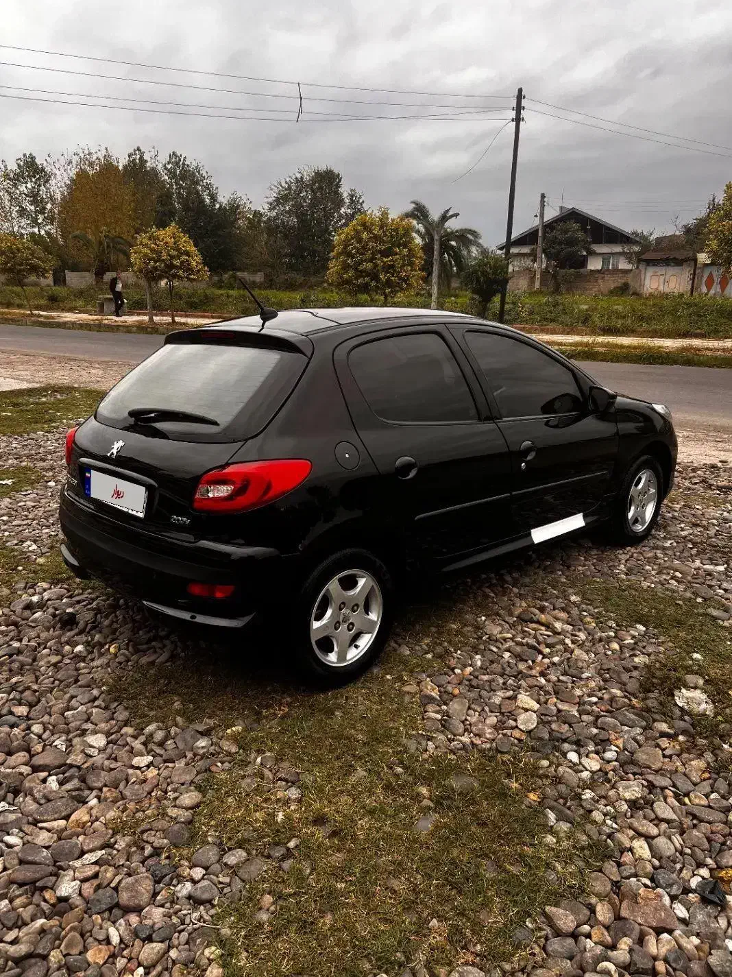 207 اتومات پانا مشکی|خودرو سواری و وانت|صومعهسرا, |دیوار