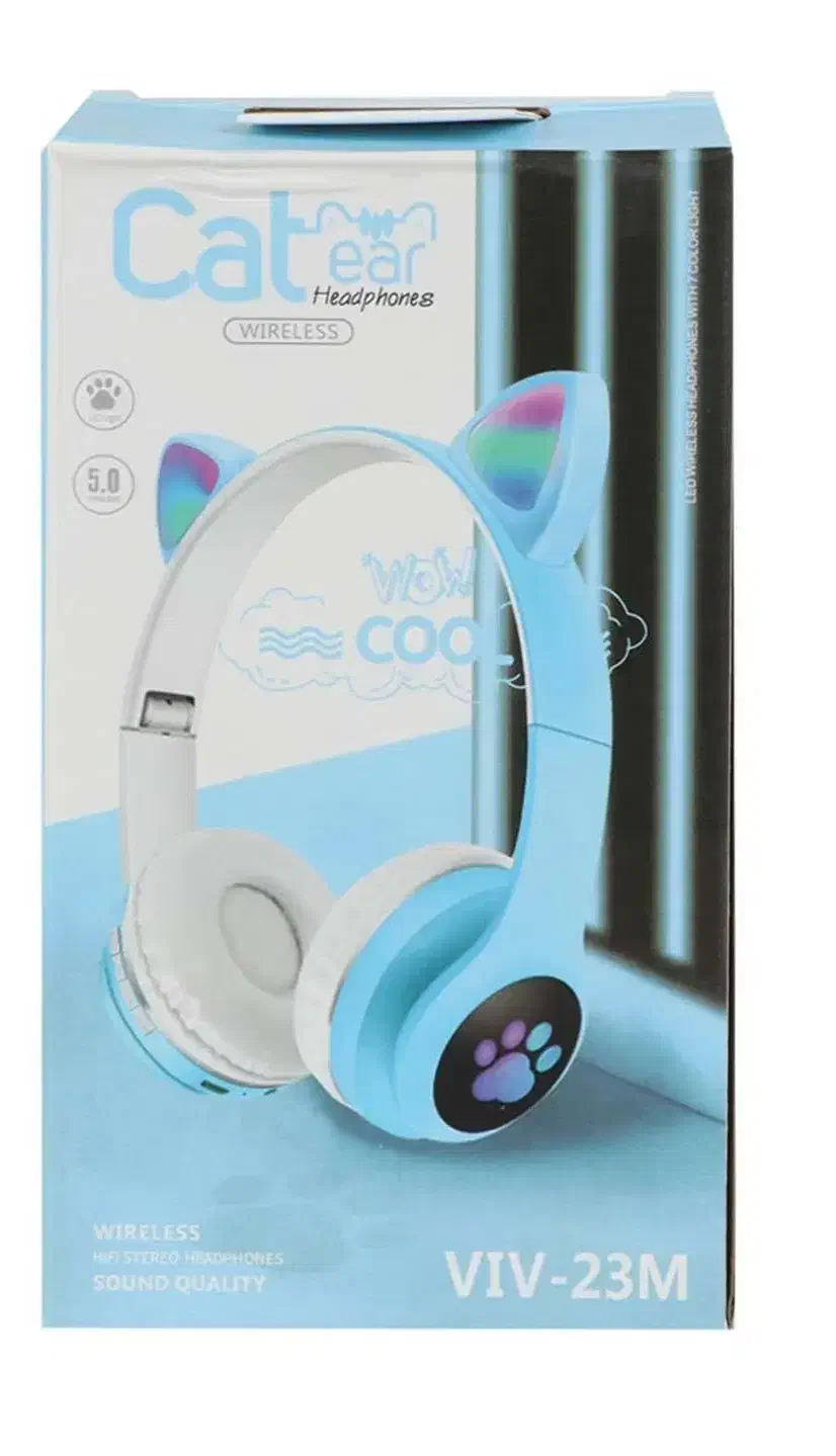 هدفون گربه ای چراغ دار بلوتوثی|لوازم جانبی موبایل و تبلت|اصفهان, شهرک سلامت|دیوار