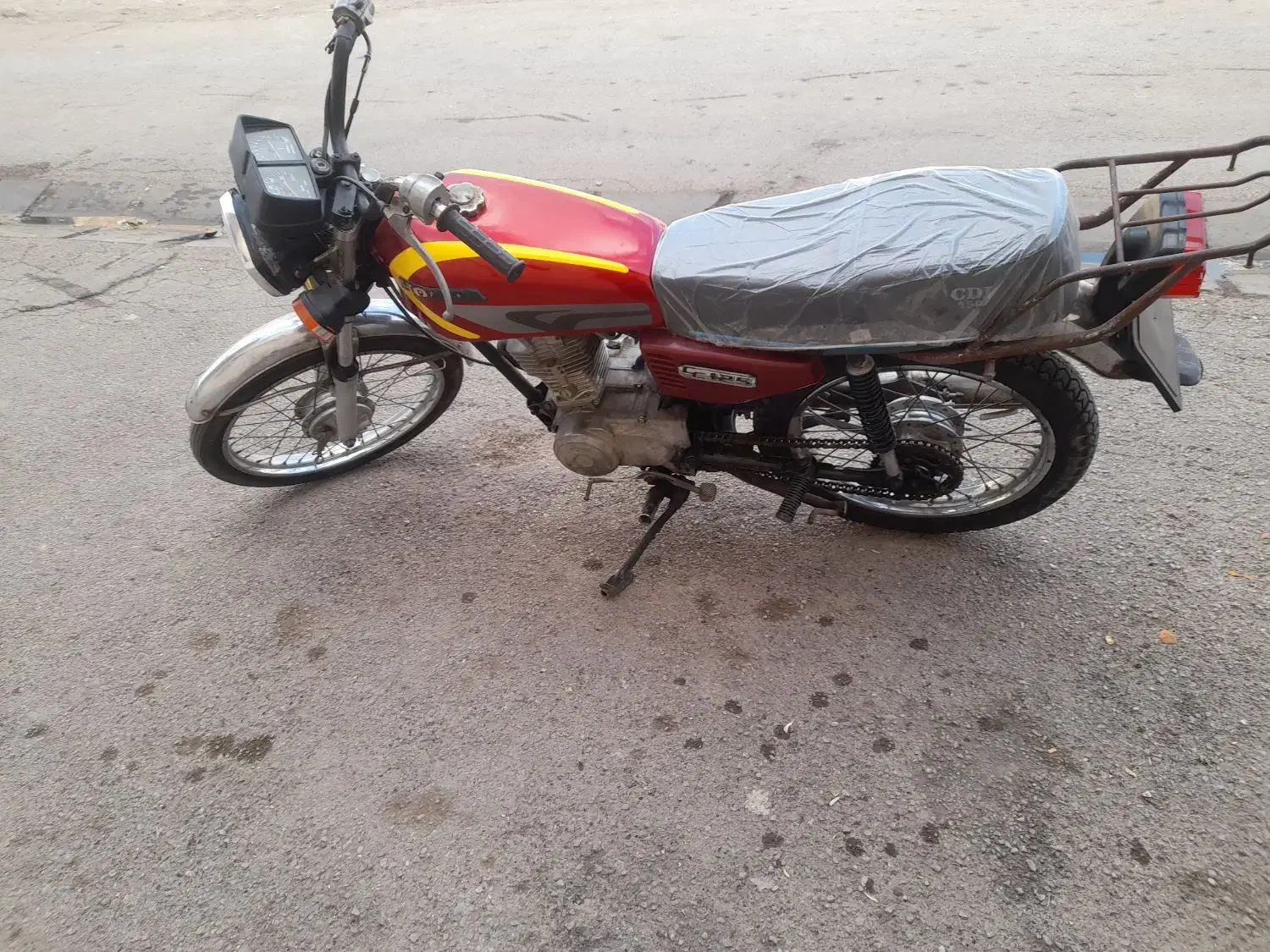 موتور هوندا مزایده|موتورسیکلت|اقبالیه, |دیوار