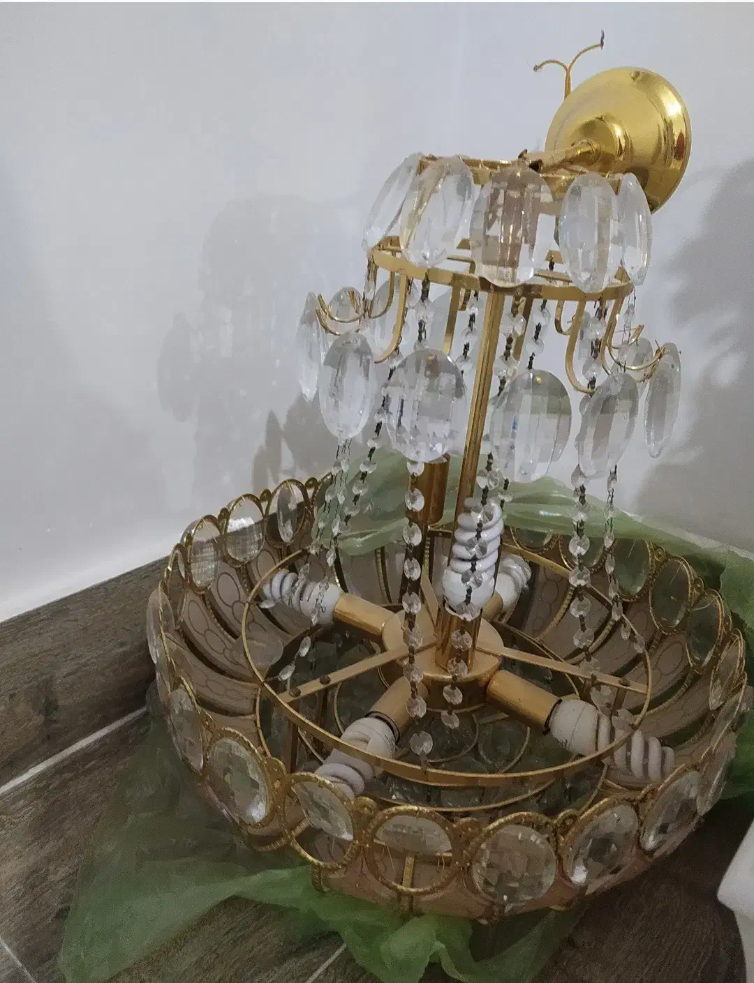 لوستر کریستالی|لوستر و چراغ آویز|خرمدره, |دیوار