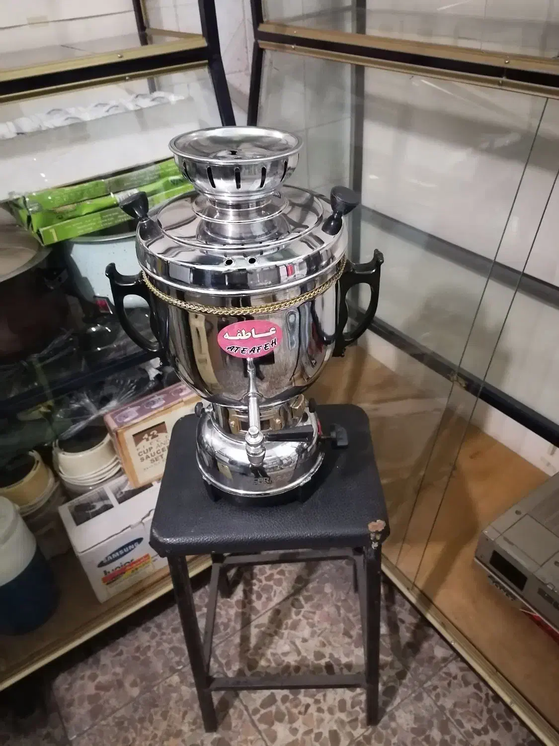 سماور گازی|سماور، چای‌ساز، قهوه‌ساز|رشت, چمارسرا|دیوار