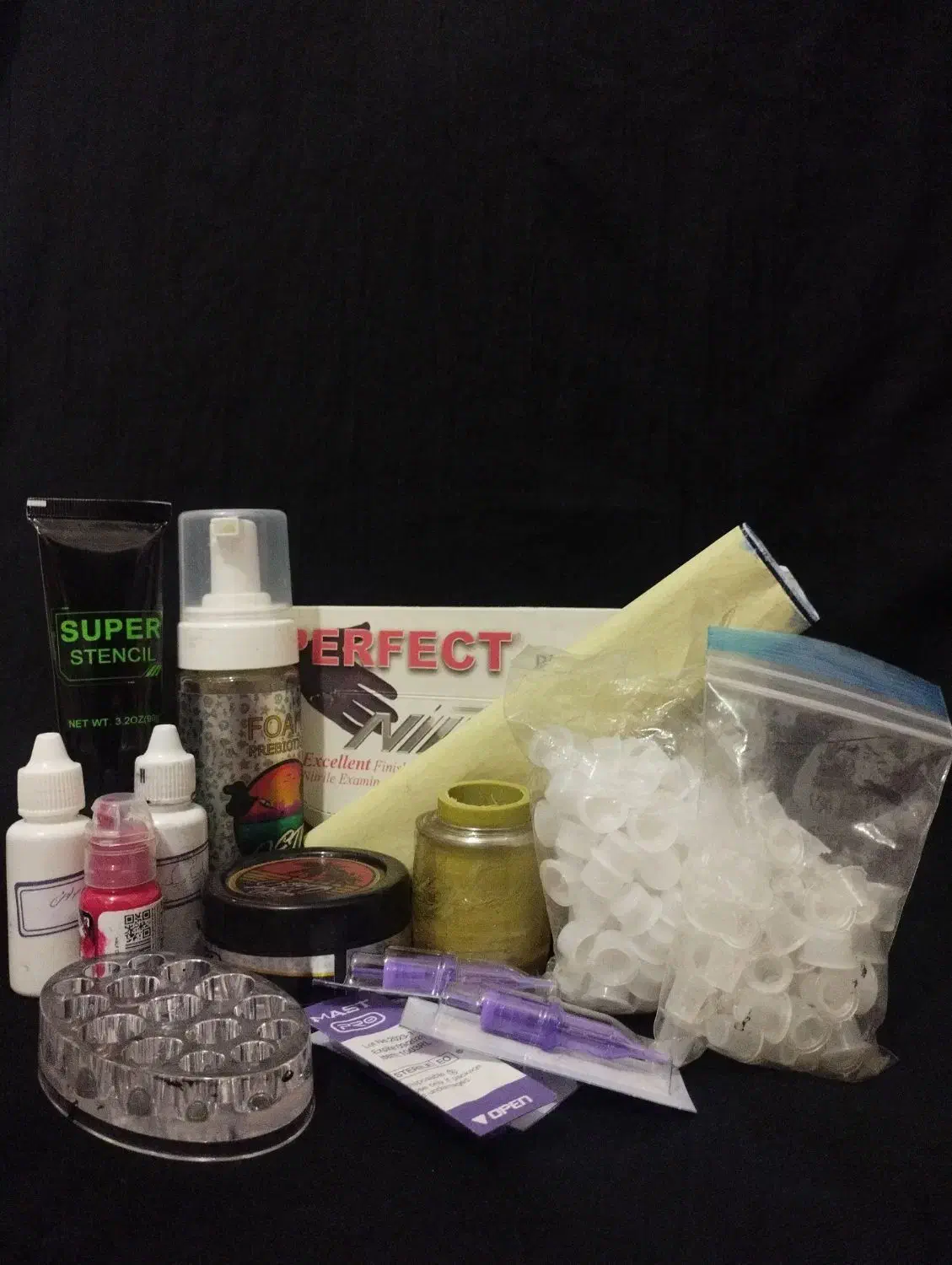 وسایل تتو بدن دستگاه تتو|آرایشی، بهداشتی، درمانی|اصفهان, آبشار|دیوار