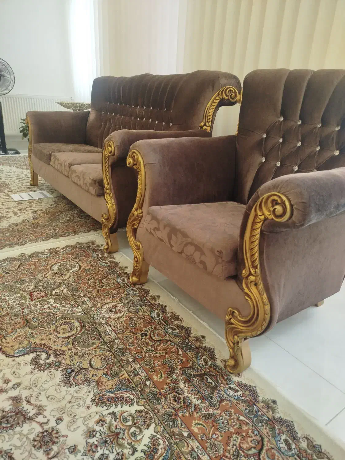 مبل راحتی ۷نفره|مبلمان خانگی و میز عسلی|شازند, |دیوار