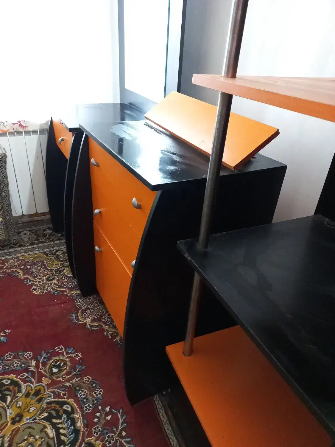 تخت و دراور نوجوان|تخت و سرویس خواب|رستمآباد, |دیوار